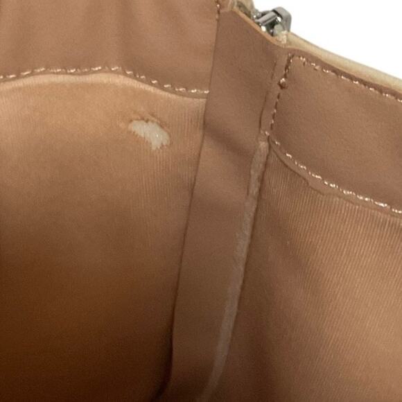 Journee Collection Women's Letice Wide Calf Platform Knee Boots Cream Size 9 W - Picture 5 of 5